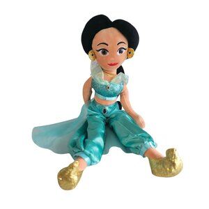 Ty Sparkle Disney Princess Jasmine 15” Plush Doll Stuffed Toy